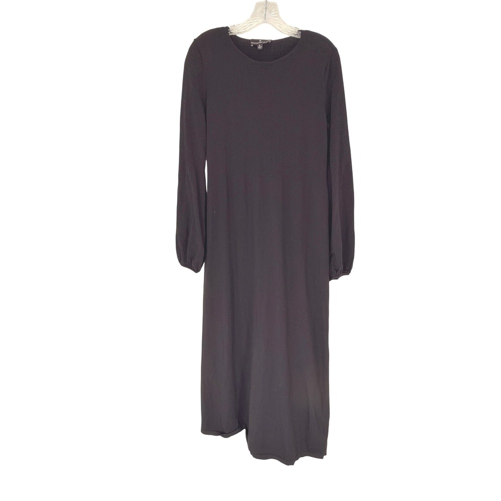 Tuckernuck Pomander Place Lennox Dress Black Smocked Stretch Maxi‎ Basic Medium